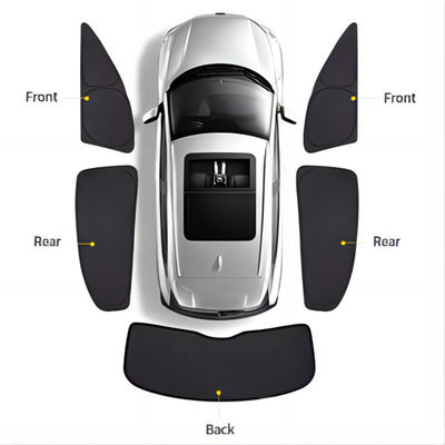 Dobra cena. Czarna 2 mil poliestrowa folia do okien przeciwsłonecznych do samochodów z samoprzylepną instalacją w Internecie